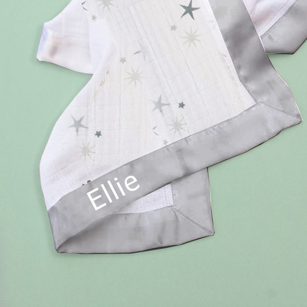 Personalised aden + anais Issie Twinkle Stars Comfort Blanket